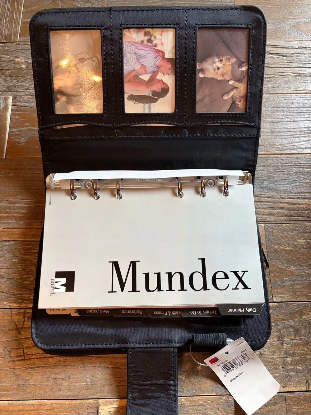 Vintage Mundi Leather Organizer